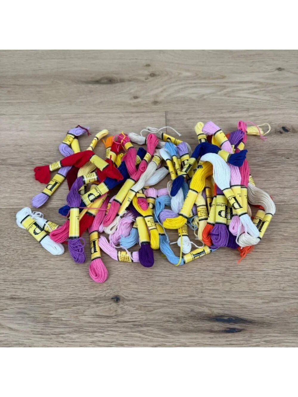 Prism Strand VTG Embroidery Thread Floss Lot of 43+ Varied Colors Crafting NEW